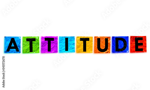 words written on colored paper that is full of meaning and meaning