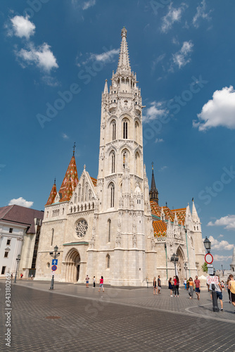 city of Budapest in Hungary