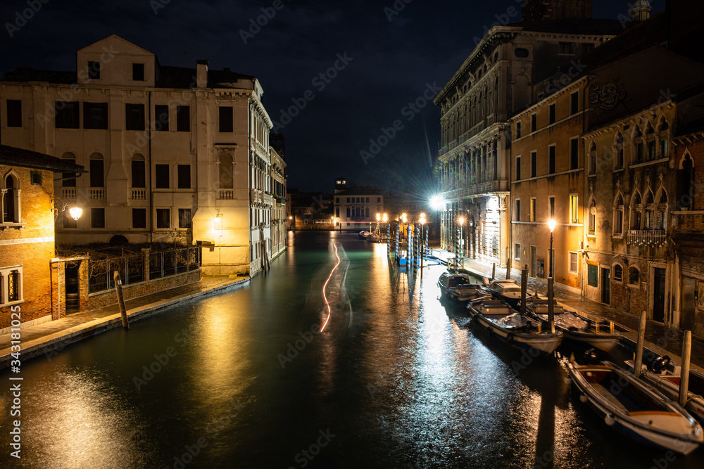 Canal grande di Venezia visto dall'alto