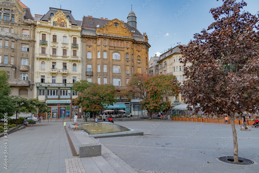 Naklejka premium City of Budapest in Hungary