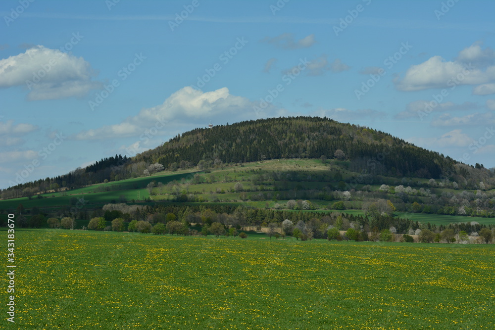 Obraz premium Landschaft im Erzgebirge