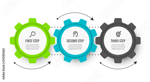 Vector infographic template