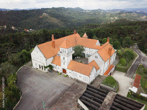 Drone view in Campos de Jordão
