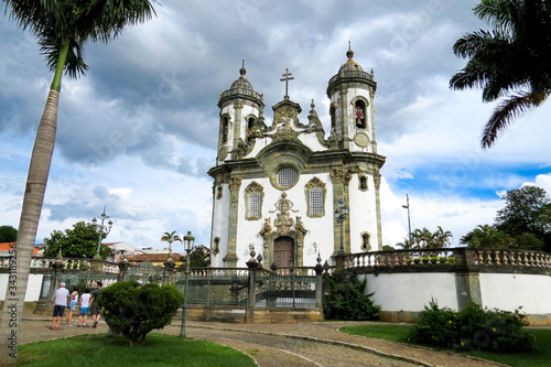Church in Tiradentes, Brasil