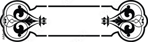 vintage vector frame design elements