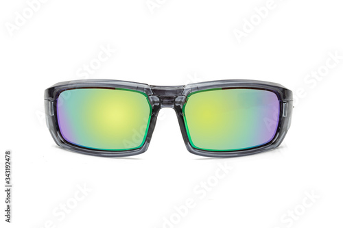 Sport sunglasses isolated on white background