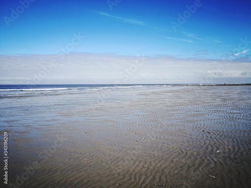 Photographie Scenic View Of Sea Against Sky