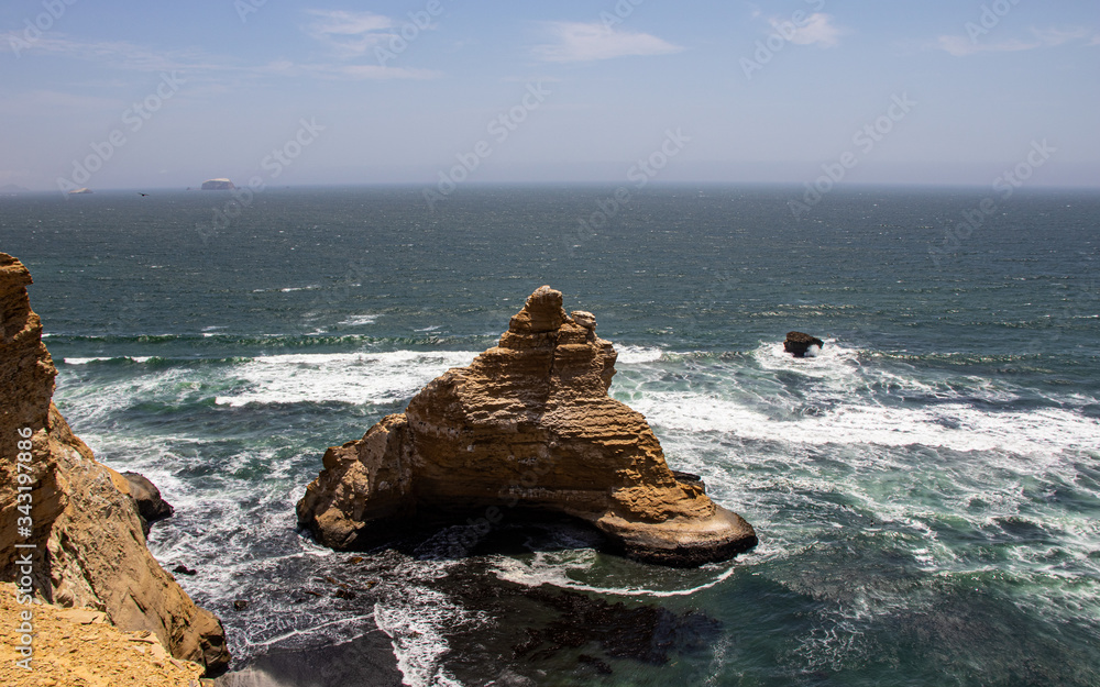 catedral de paracas Stock Photo | Adobe Stock