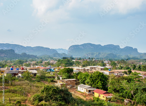 Foto Vinales Valley, elevated view, UNESCO World Heritage Site, Pinar del Rio Provinc