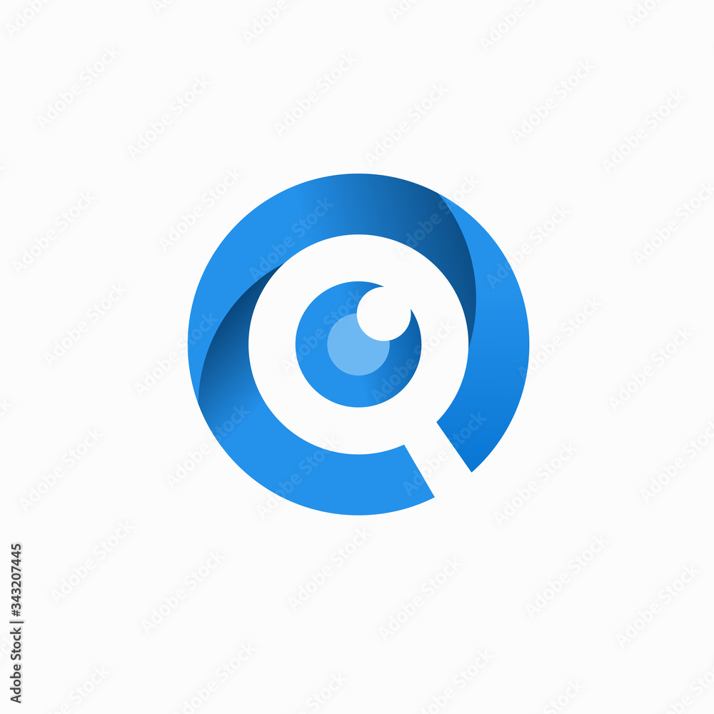 eye finder technology vector logo eye finder technology vector logo