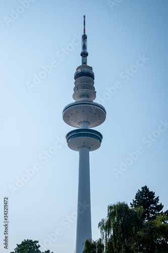 The Heinrich Hertz telecommunications and transmission tower, Hamburg's tallest structure