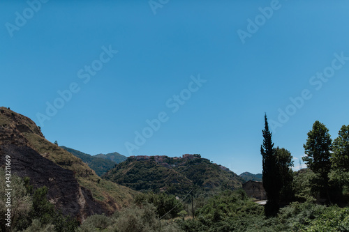 mountain landscape with blue sky - Castroreale © GAP_Antonino Gitto
