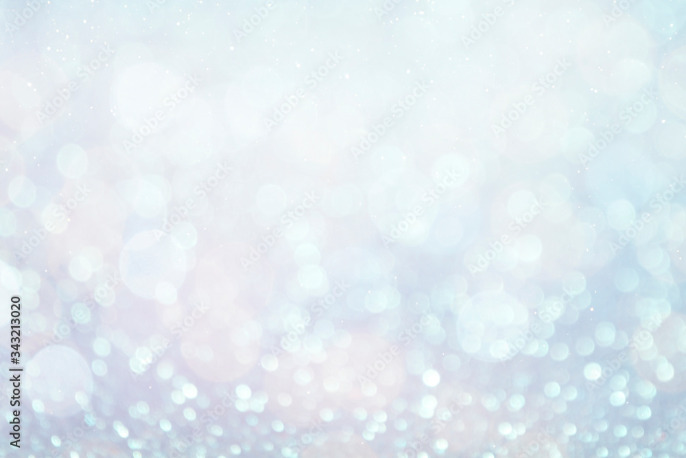 Christmas and New Year holidays background, glitter vintage lights background. defocused.