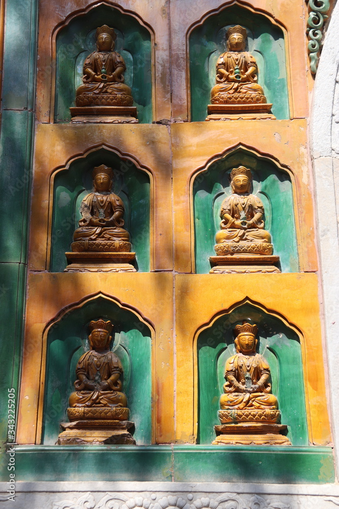 Obraz premium Porte du Palais d'Été à Pékin, Chine