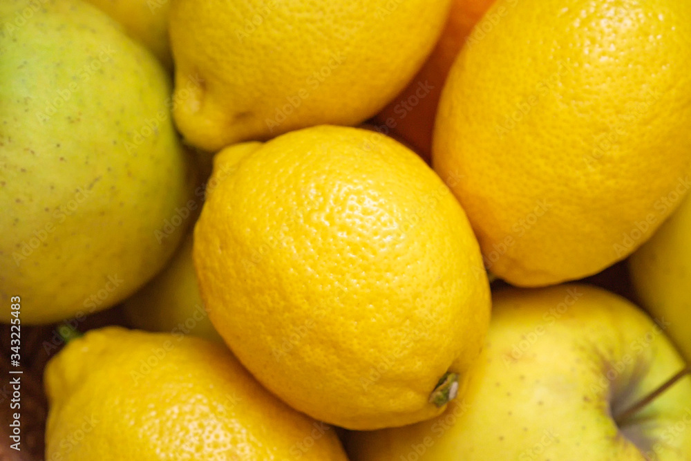 Lemon pattern, lemon texture, lemon color. Yellow lemons. Lemon pattern, lemon texture, lemon color. Yellow lemons.