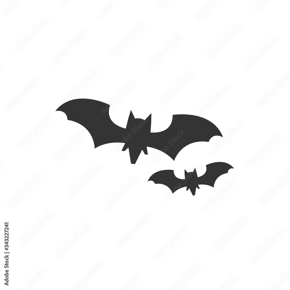 bat icon vector illustration design bat icon vector illustration design