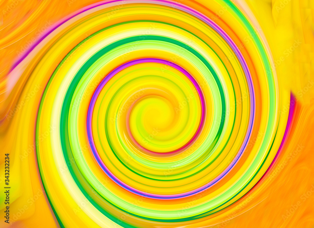 Bright motley background texture caramel spiral rainbow circles for design Bright motley background texture caramel spiral rainbow circles for design