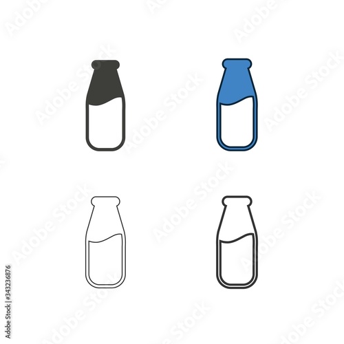 lactose free milk icon vector illustration design