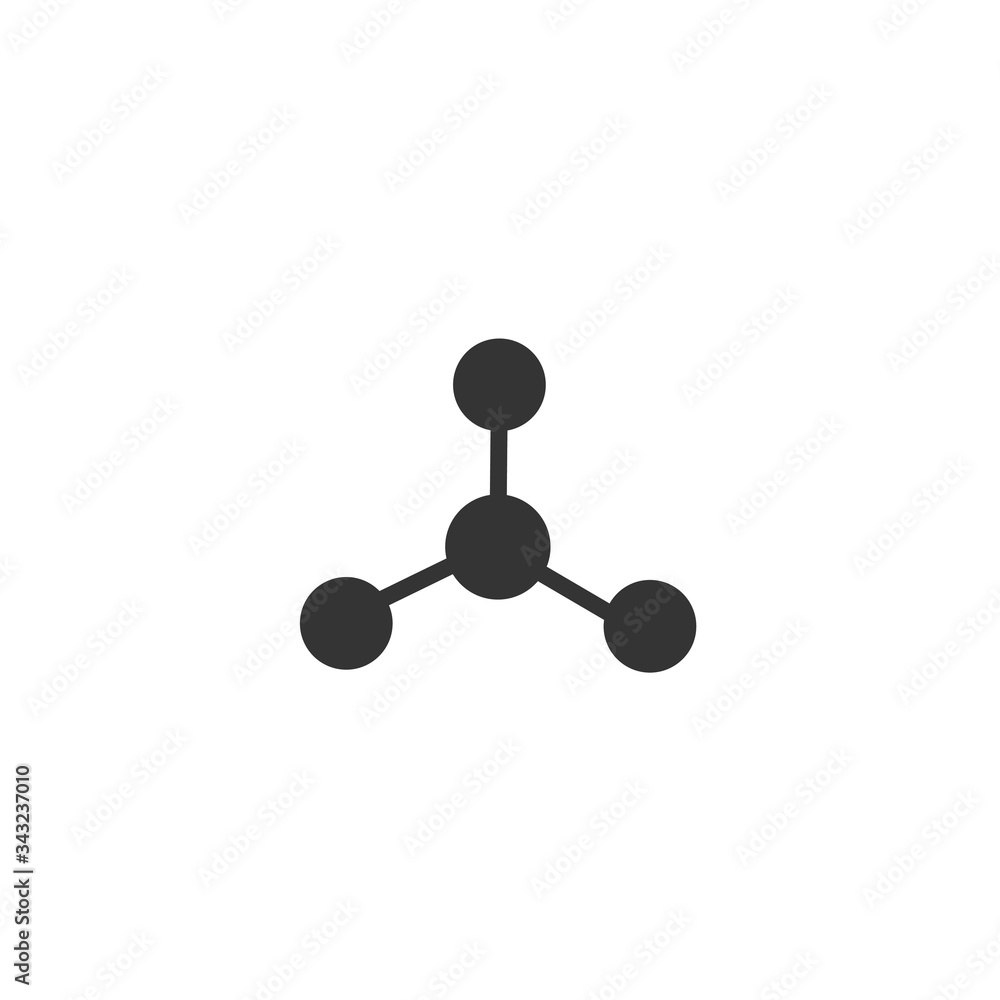 molecule icon vector illustration design molecule icon vector illustration design