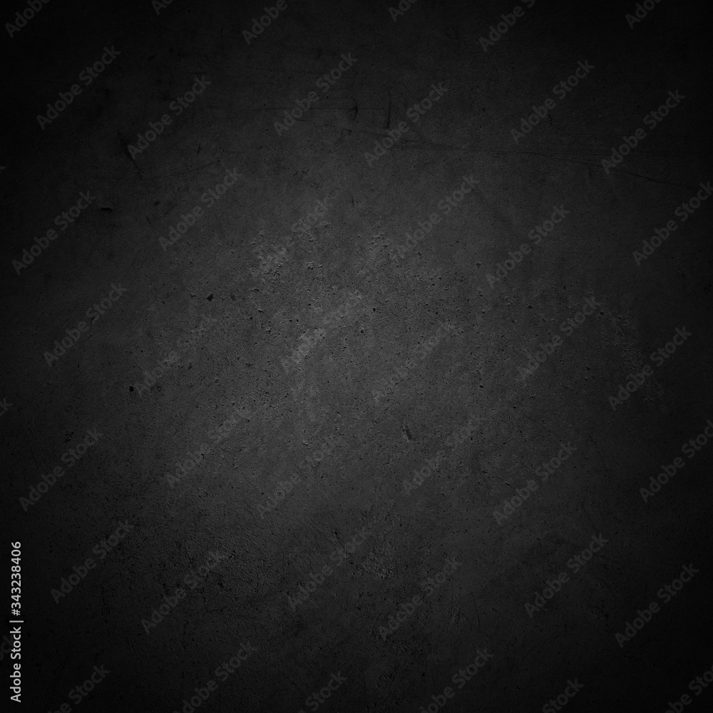 Black textured concrete background Black textured concrete background
