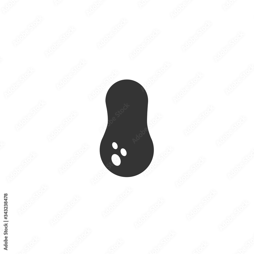 peanut icon vector illustration design peanut icon vector illustration design