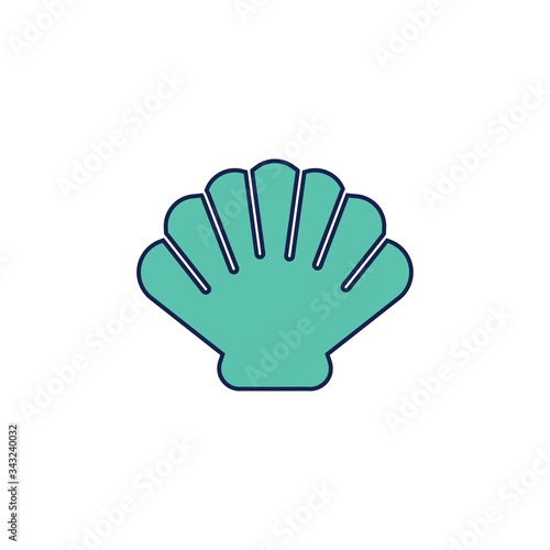 molluscs icon vector illustration design