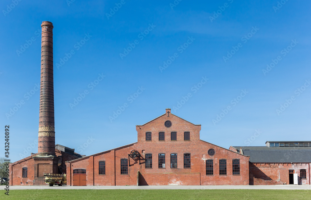 Historic factory De Toekomst in Scheemda, Netherlands