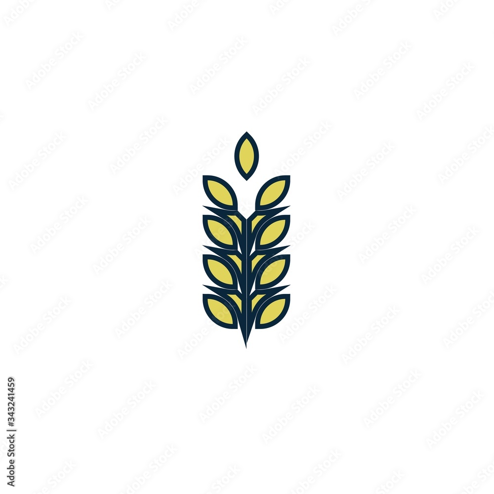wheat icon vector illustration design wheat icon vector illustration design
