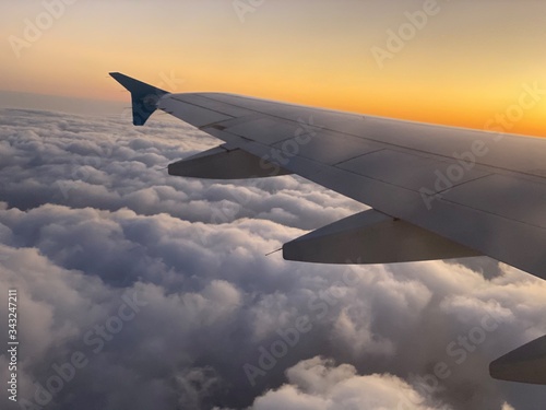 wing of airplane © bibinraj