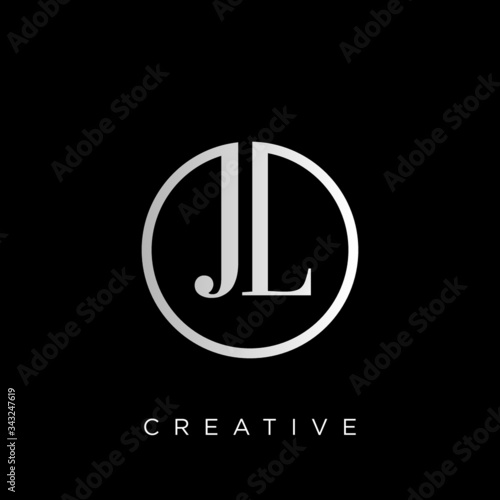 jl luxury logo design photo