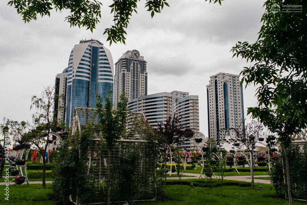 Obraz premium the city of Grozny