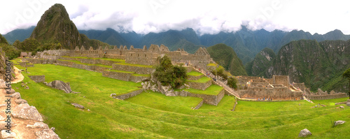 Machu Picchu pano view