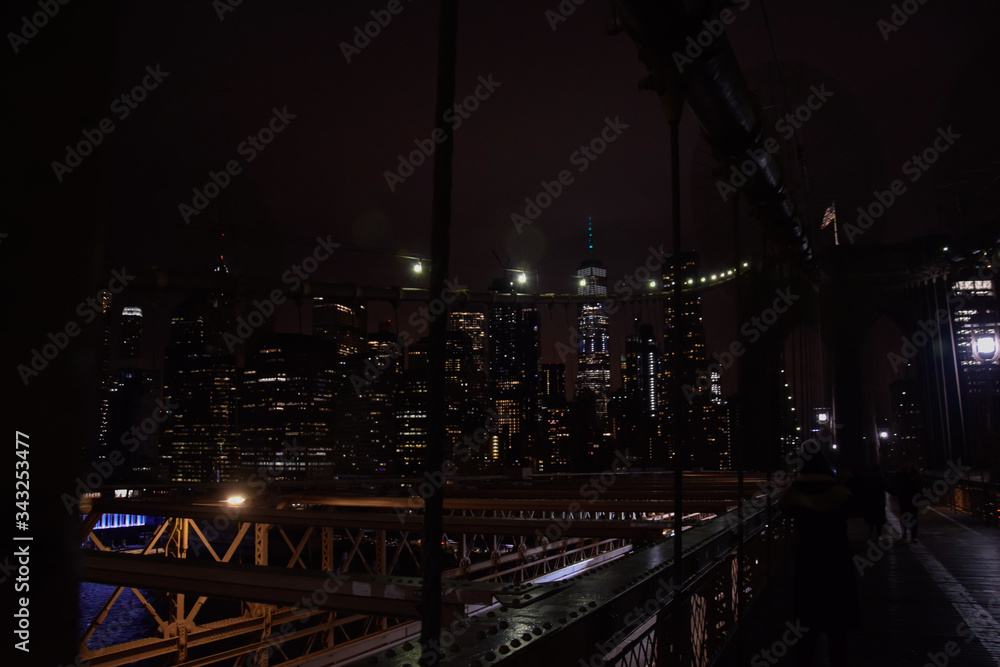 New York City Skyline at night 