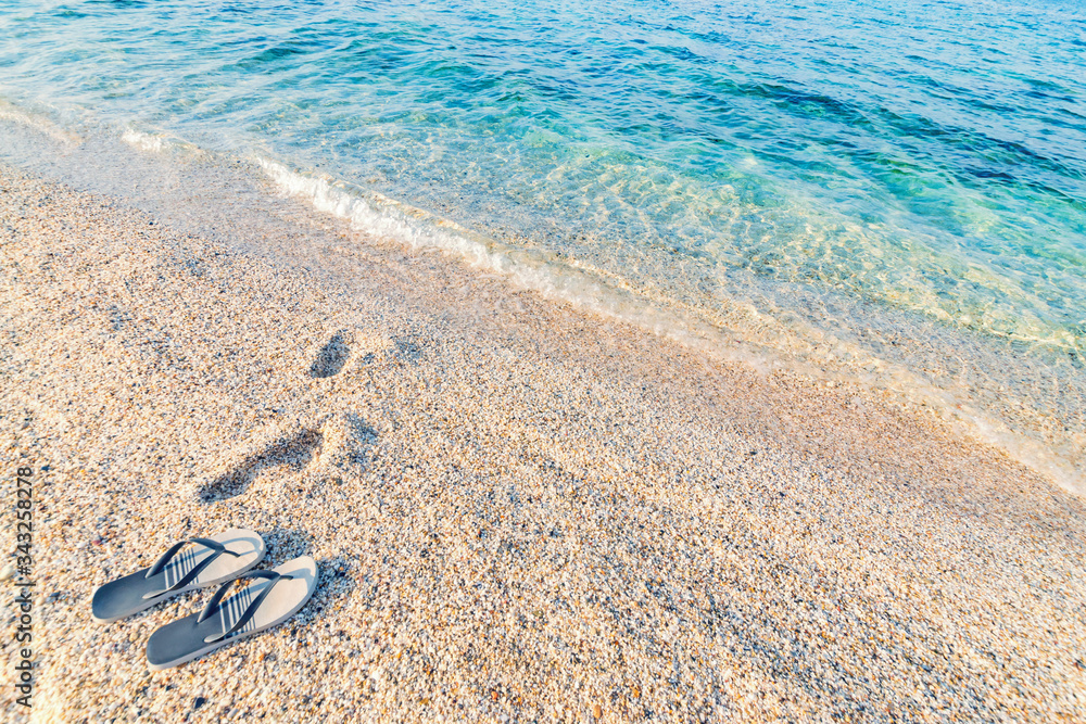 summer concept beach background vacation and travel concept, Flat lay top view copy space Minimal exotic concept. Creative layout of sea stones and sea summer concept beach background vacation and travel concept, Flat lay top view copy space Minimal exotic concept. Creative layout of sea stones and sea