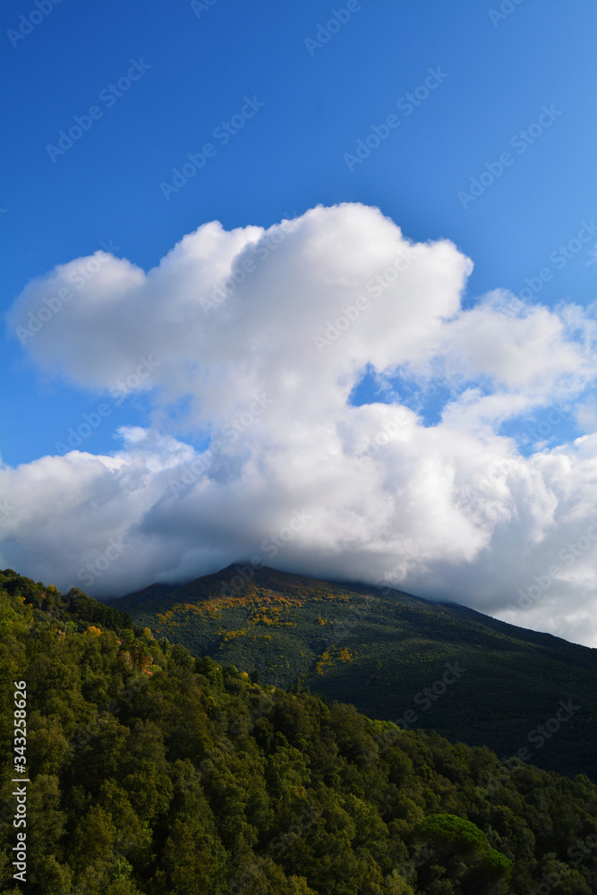Grandes nubes del Montseny