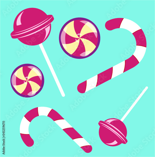 set of candy