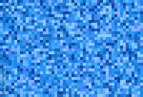 Mosaic pattern from blue color shades vector illustration for  backgrounds