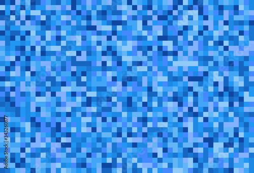 Mosaic pattern from blue color shades vector illustration for 
backgrounds