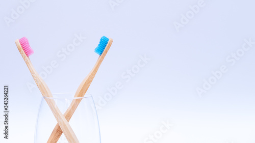Bamboo toothbrushes © Karyna