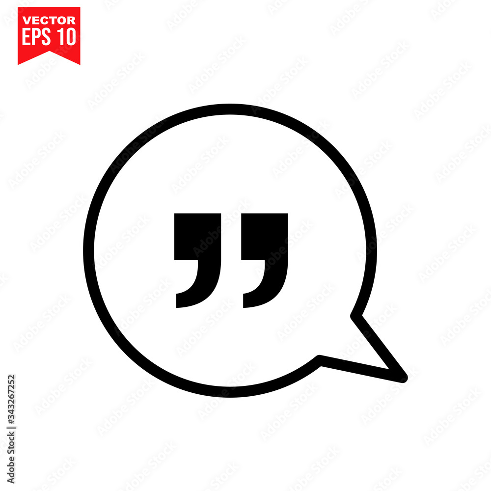 speech bubble speech quotation mark two Icon symbol Flat vector illustration for graphic and web design.
speech bubble speech quotation mark two Icon symbol Flat vector illustration for graphic and web design.
