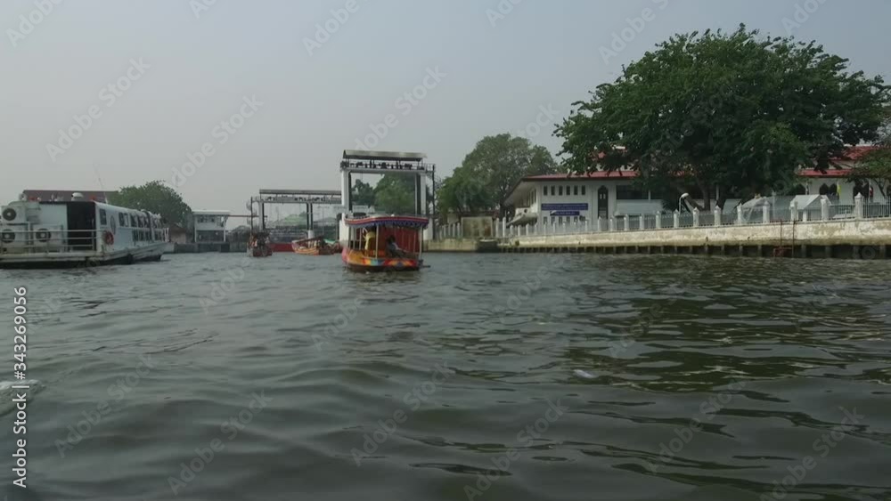 Cruising The Chao Phraya - the major river in Thailand. It flows through Bangkok and then into the Gulf of Thailand. 20 January 2020 Cruising The Chao Phraya - the major river in Thailand. It flows through Bangkok and then into the Gulf of Thailand. 20 January 2020