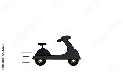 Scooter , takeaway , messenger