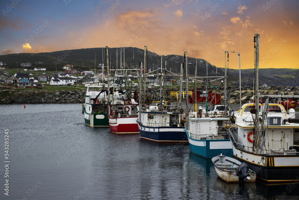 Port of Bonavista, Newfoundland, Canada