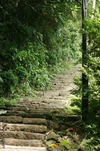 Hiking in the Yinghan Peak Trail photo