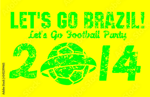 Brazilian soccer names leaf print and embroidery graphic design vector art