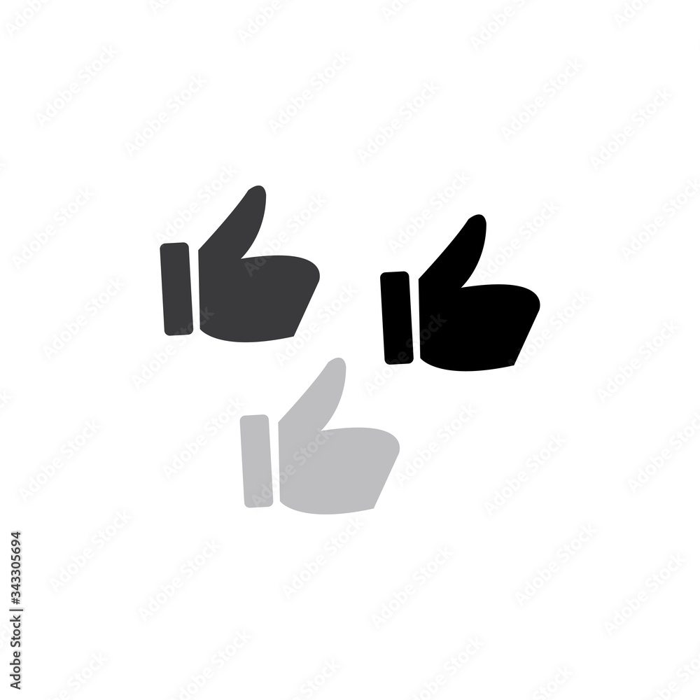 likes the simple vector design icon likes the simple vector design icon