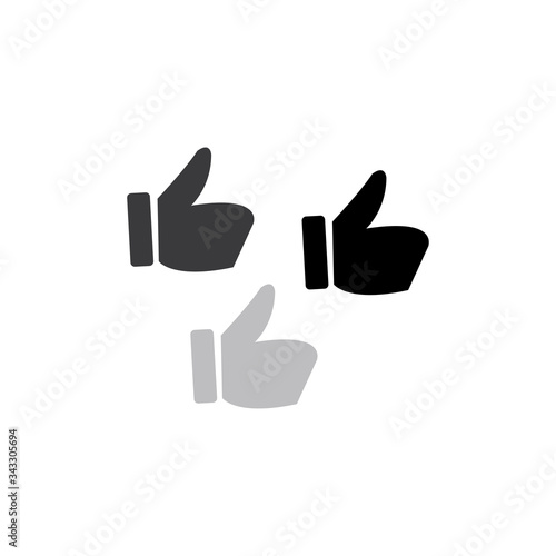 likes the simple vector design icon