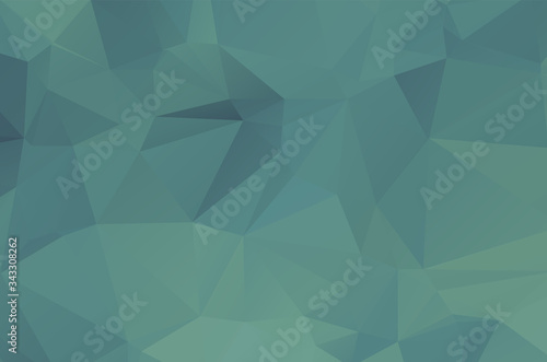 light Green geometric designs. Vector  multicolor geometric background