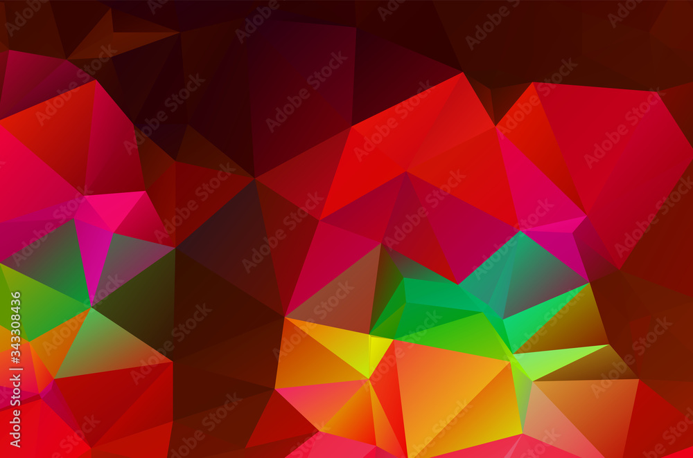 Obraz premium Background vivid in the style of Cubism. Color Wallpapers