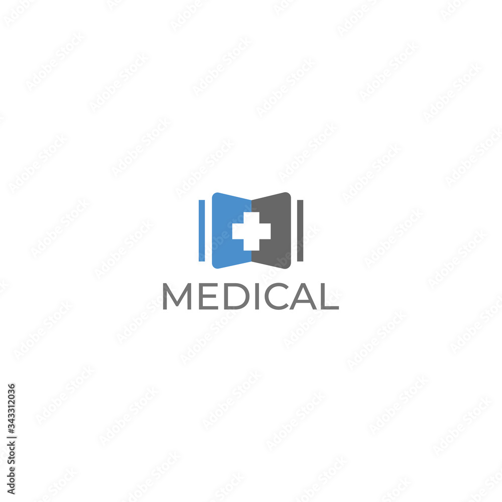 Medical pharmacy logo design template. Medical pharmacy logo design template.